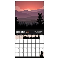 TF Publishing 2025 National Parks Art Wall Calendar