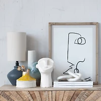 Hello Honey® 13" Decorative Marble Chain Link Figurine