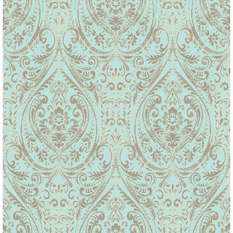 NuWallpaper Nomad Damask Peel & Stick Wallpaper