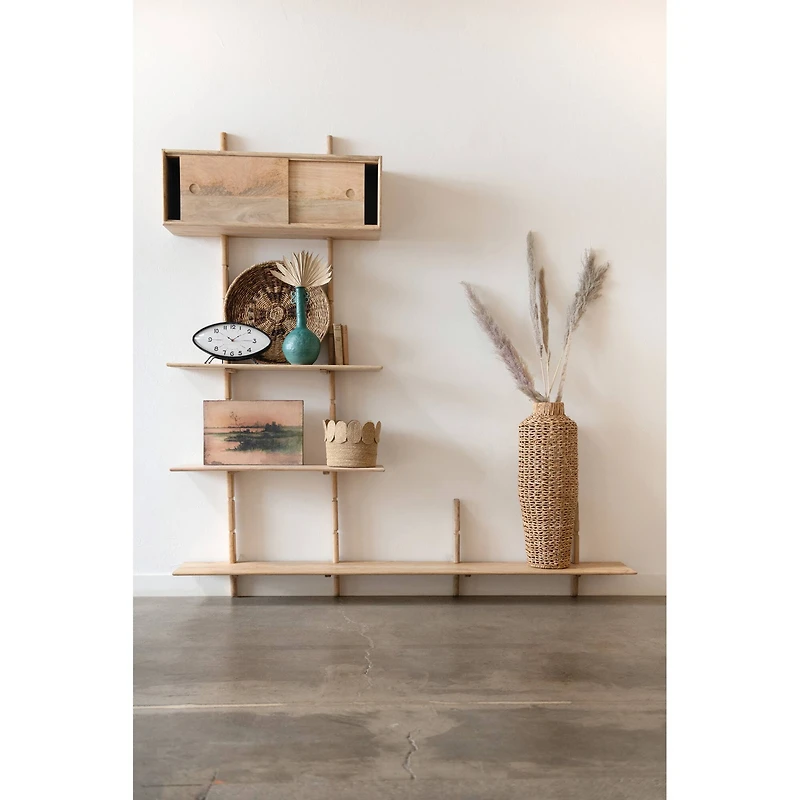 Hello Honey® Metal Retro Oval Mantel Clock