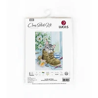 Luca-s Cute Kitten Counted Cross Stitch Kit