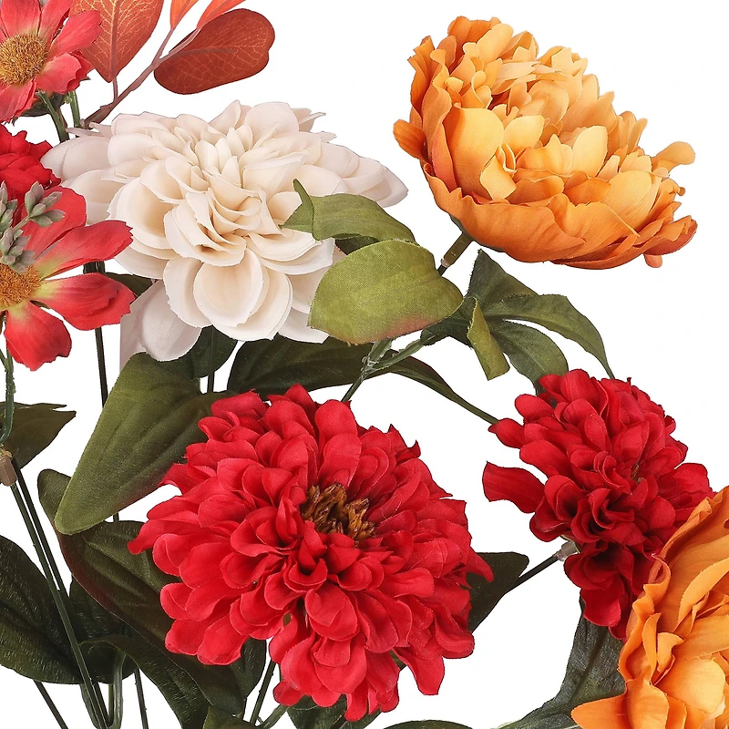 20.5" Dahlia & Peony Mix Deluxe Bush by Ashland®