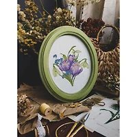 Luca-S Spring Flowers Counted Cross Stitch Kit