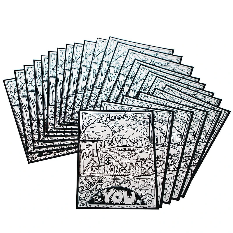 S&S® Worldwide Be You Velvet Art Poster, 24ct.