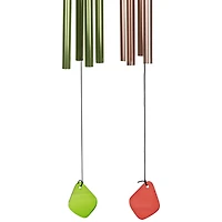 2.5ft. Pink & Green Bees Outdoor Garden Windchimes, 2ct.
