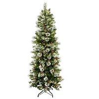 7.5ft. Pre-Lit Wintry Pine® Artificial Christmas Tree, Clear Lights