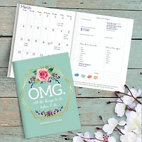 TF Publishing OMG! All the Things To Do Before I Do Undated Monthly Wedding Planner