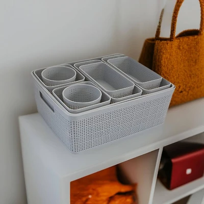 Simplify 10-Piece Organizing Basket Set