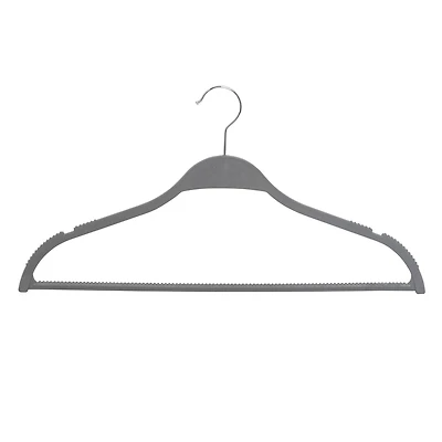 Honey Can Do Gray Natural Wheat Husk Slim Hangers, 25ct.