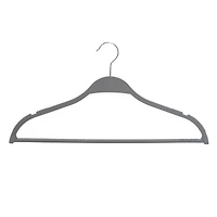 Honey Can Do Gray Natural Wheat Husk Slim Hangers, 25ct.
