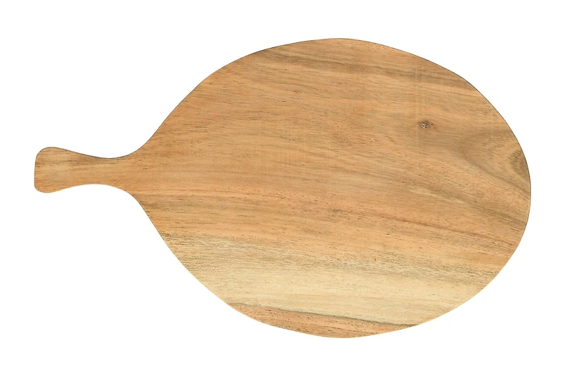 Hello Honey® 10.5" Round Acacia Wood Cheese/Cutting Board with Handle