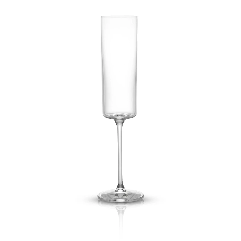 JoyJolt® Claire Cyrstal Cylinder Champagne Glasses, 4ct.