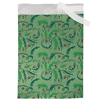 JAM Paper 9" x 12" Green Mistletoe Foil Peel & Seal Closure Envelopes, 100ct.