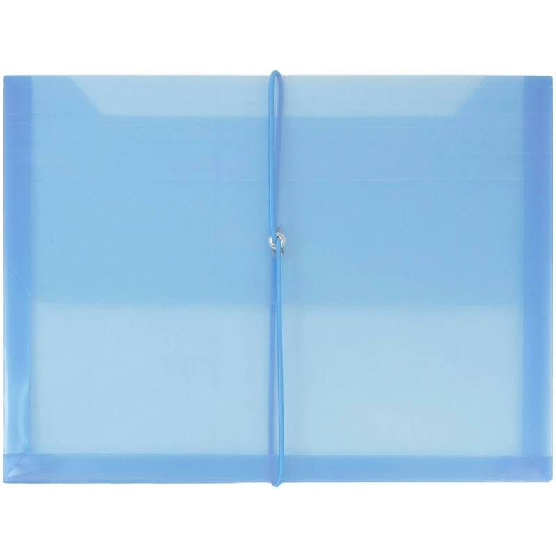 JAM Paper 9.75" x 13" Assorted Elastic Band Closure Envelopes, 6ct.