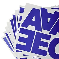 4" Block Alphabet Stickers by Recollections