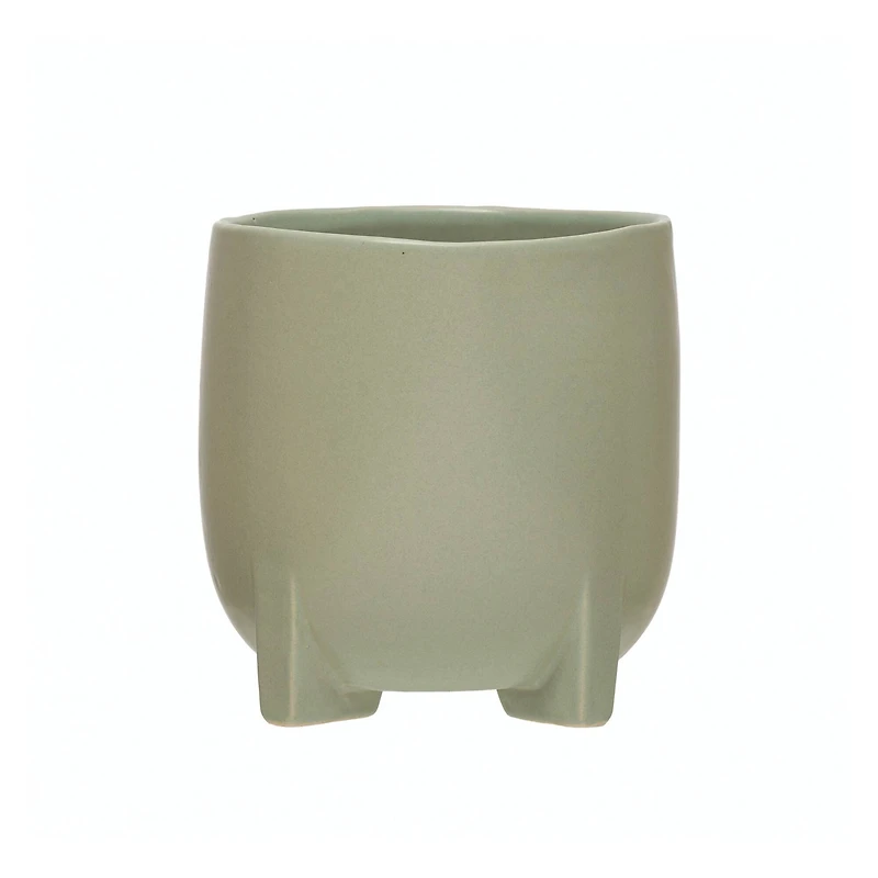 Hello Honey® Stoneware Footed Planter