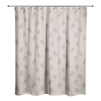 Delicate Floral Shower Curtain