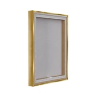 Stupell Industries Hippity Hoppity Hello Bunny Floater Framed Art