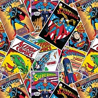 Camelot® Fabrics Superman™ Comic Cotton Fabric