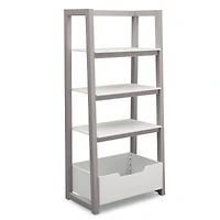 Delta Children Gateway White & Gray Ladder Shelf
