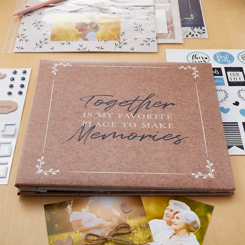 C.R. Gibson® Scrapbook Complete™ Make Memories Album