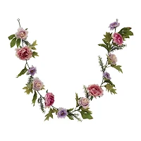 6ft. Pink Peony & Rose Garland by Ashland®