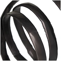 13" Aluminum Looped Abstract Sculpture