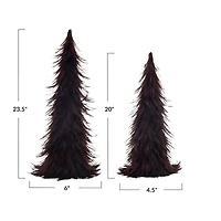 Hello Honey® Burgundy Feather Tree Décor Set