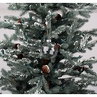 4 Pack 3.25" Clear DIY Glass Ball Ornaments by Make Market®