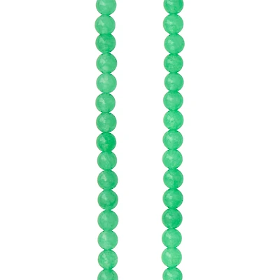 Green Aventurine Round Beads, 4mm by Bead Landing™