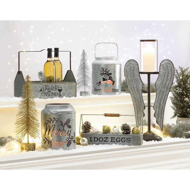 16" Medium Gold Glitter Tree