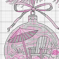Dimensions® Beach Ornament Counted Cross Stitch Kit