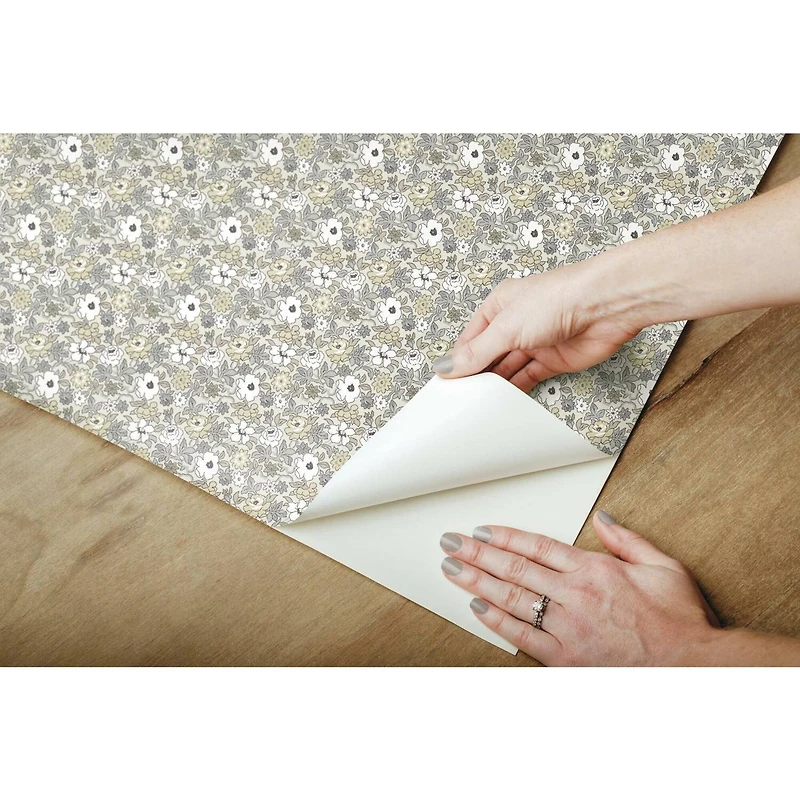 RoomMates Floral Ditzy Vine Peel & Stick Wallpaper