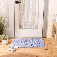 DII® Blue Tile Tufted Mat