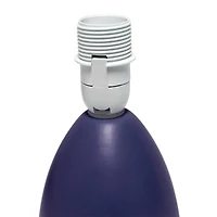 Creekwood Home Nauru 9.5" Petite Oblong Table Lamp