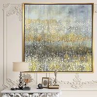 Designart - Glam Rain Abstract IV