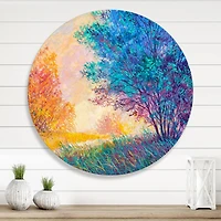 Designart - Sunset In Autumnal Landscape