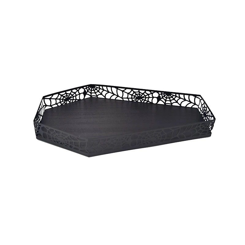 12" Black Coffin Tray by Ashland®