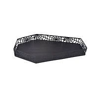 12" Black Coffin Tray by Ashland®