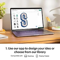 Cricut Maker® 4 in Seashell & Digital Content