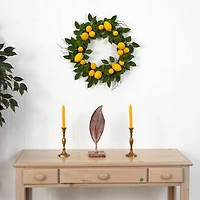 20" Lemon Wreath