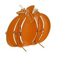 Glitzhome® Metal Welcome Pumpkin Yard Stake