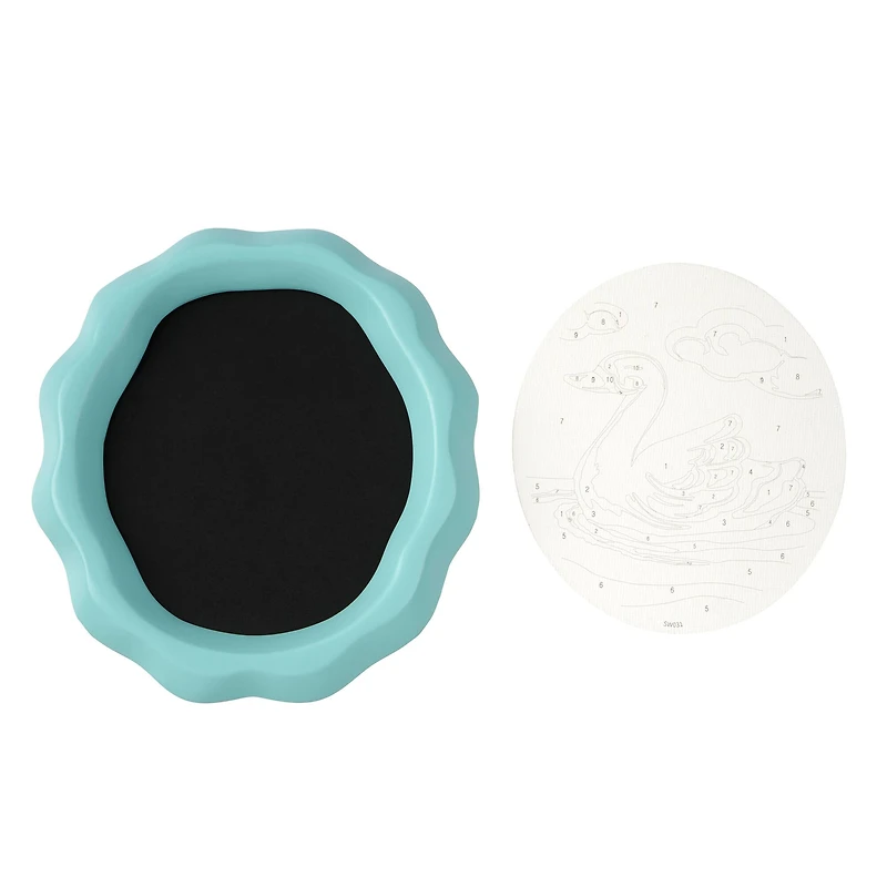 Swan Paint-by-Number Framed Mini Kit by Artist's Loft®