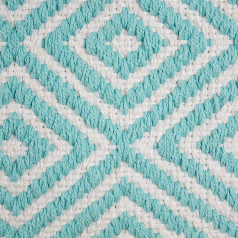 DII® Aqua Diamond Rug, 2ft. x 3ft.