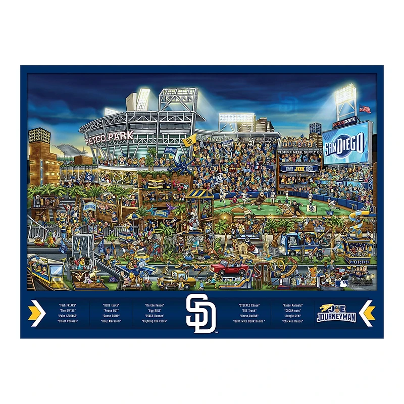 Joe Journeyman San Diego Padres™ 500 Piece Jigsaw Puzzle