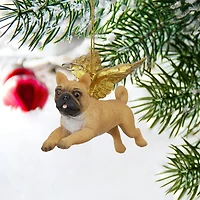 Design Toscano Honor the Pooch Pug Holiday Dog Angel Ornament