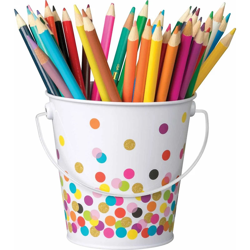 Teacher Created Resources Confetti Buckets, 6ct.
