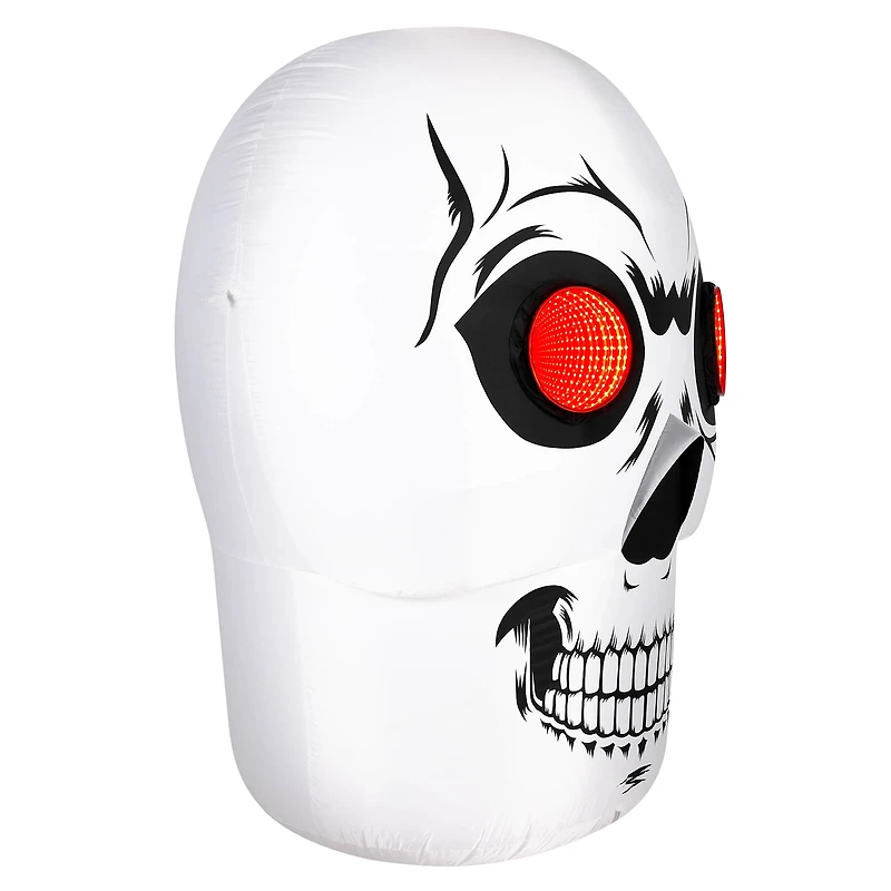 5ft. Airflowz Inflatable Infinity Mirror Skull