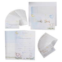 Kate Aspen® Blue Elephant Baby Shower Invitation & Thank You Card Bundle
