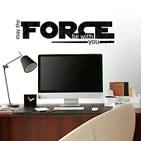 RoomMates Star Wars Classic May The Force Peel & Stick Decals